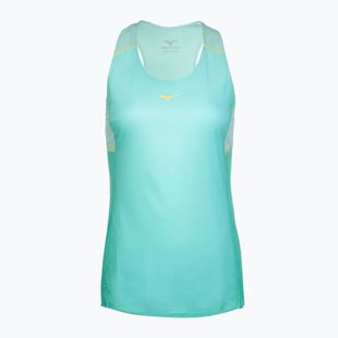 Moteriškas bėgimo tank topas Mizuno Aero Tank blue turquoise