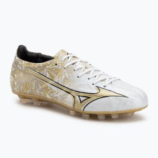 Vyriški futbolo batai Mizuno Alpha Japan AG white/ge gold/black