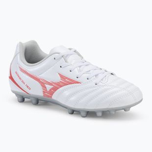 Vaikiški futbolo batai Mizuno Monarcida Neo III Select AG white/radiant red