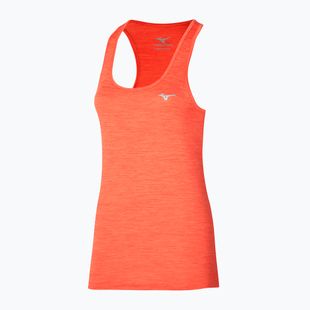 Moteriškas bėgimo tank topas Mizuno Impulse Core Tank nasturtium