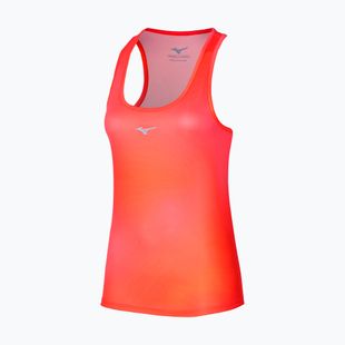 Moteriškas bėgimo tank topas Mizuno Impulse Core Graphic Tank nasturtium