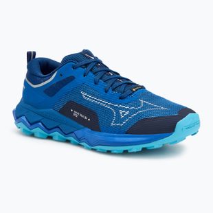 Vyriški bėgimo batai Mizuno Wave Ibuki 4 GTX classic blue/white/river blue
