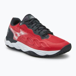 Padelio batai Mizuno Wave Enforce Court Padel salsa/white/vulcan