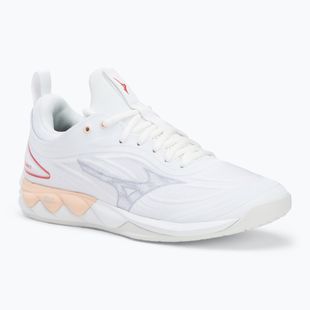 Moteriški tinklinio batai Mizuno Wave Luminous 3 white/aleutian/cloud pink