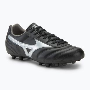 Vaikiški futbolo bateliai Mizuno Morelia II Club AG black/galaxy silver/dark shadow