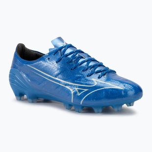 Vyriški futbolo batai Mizuno α Pro FG white/laser blue/gold