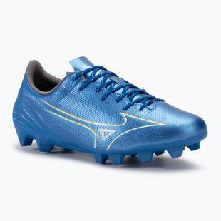 Vyriški futbolo batai Mizuno α Select FG white/laser blue/gold