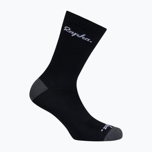 Kojinės Rapha Logo Socks black/dark grey