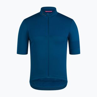 Vyriški dviračių marškinėliai Rapha Brevet Element Jersey jewelled blue/navy