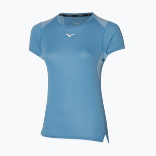 Moteriški bėgimo marškinėliai Mizuno DryAeroFlow Tee parisian blue