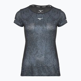 Moteriški bėgimo marškinėliai Mizuno Premium Aero Tee juodi