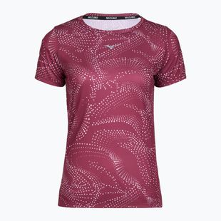 Moteriški bėgimo marškinėliai Mizuno Impulse Core Graphic Tee violet quartz