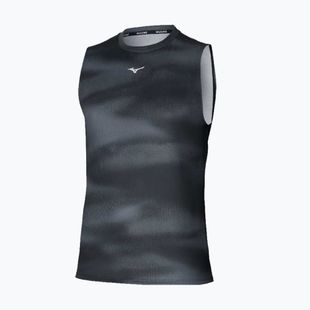 Vyriški bėgimo marškinėliai Mizuno Core Graphic Sleeveless black