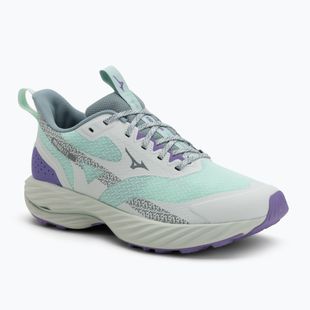 Moteriški bėgimo bateliai Mizuno Wave Rider TT 2 bay/mėtų atspalvis/raštuotas violetinis