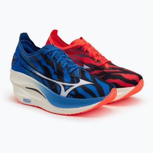 Bėgimo batai Mizuno Wave Rebellion Pro 3 ignition red/whte/baseball blue