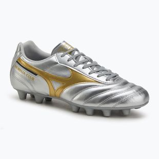 Vyriški futbolo batai Mizuno Morelia II Club Md galaxy silver/gold/gold