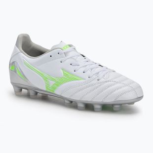 Vyriški futbolo bateliai Mizuno Morelia Neo IV Pro Md white/neon green/cool gray 3c