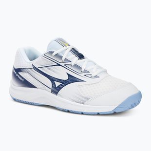 Tinklinio bateliai Mizuno Cyclone Speed 5 white/bellwether blue/bel air blue