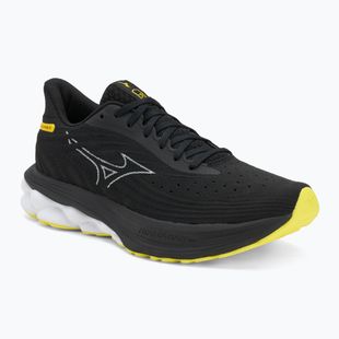 Vyriški bėgimo batai Mizuno Wave Skyrise 6 black/harbor mist/lemon tonic