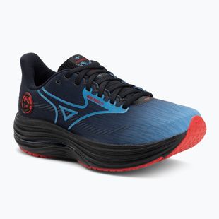 Bėgimo batai Mizuno Wave Rider 29 amsterdam black/all aboard/high risk red