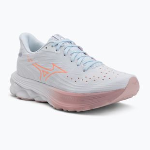 Moteriški bėgimo bateliai Mizuno Wave Skyrise 6 nantucket breeze/striking coral/bleach mauve