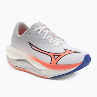 Moteriški bėgimo bateliai Mizuno Wave Rebellion Flash 3 white/striking coral/iris bloom