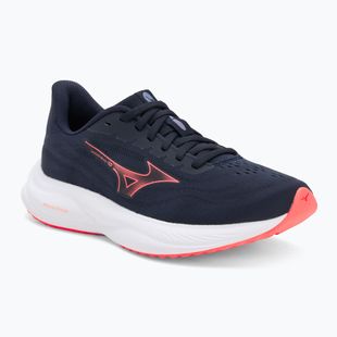 Moteriški bėgimo bateliai Mizuno Revolt 4 baritone blue/striking coral/blue granite