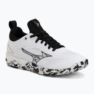 Tinklinio bateliai Mizuno Wave Luminous 3 white/black/ge gold