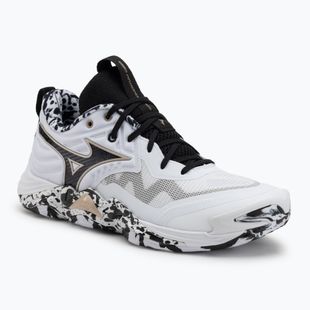 Tinklinio bateliai Mizuno Wave Momentum Elite white/black/gold