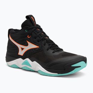Tinklinio batai Mizuno Wave Momentum Elite Mid black/tangelo/ice green