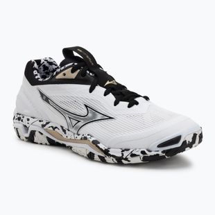 Rankinio bateliai Mizuno Wave Stealth 6 white/black/ge gold