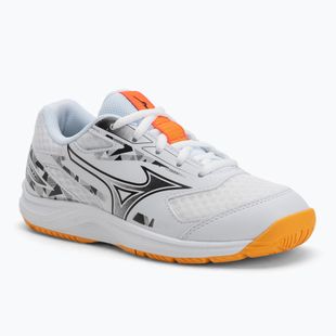 Vaikiški batai Mizuno Stealth Star 3 white/fiery coral 2/citrus