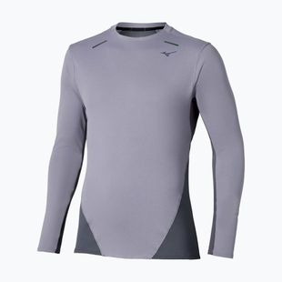 Vyriški bėgimo marškinėliai ilgomis rankovėmis Mizuno Tech Thermal Charge quiksilver