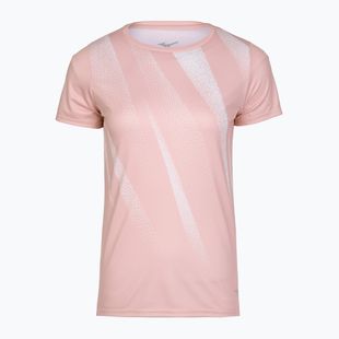 Moteriški bėgimo marškinėliai Mizuno Core Graphic Tee bleached mauve