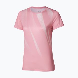 Moteriški bėgimo marškinėliai Mizuno Core Graphic Tee bleached mauve