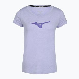 Moteriški bėgimo marškinėliai Mizuno Core Runbird Tee icelandic blue