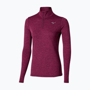 Moteriškas bėgimo džemperis Mizuno Core Impulse Half Zip Tee dark purple