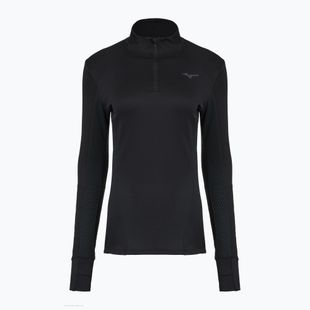 Moteriškas bėgimo džemperis Mizuno Active Warm Half Zip black