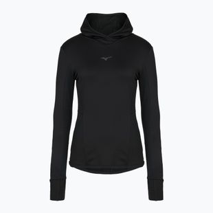 Moteriškas bėgimo džemperis Mizuno Active Warm Hooded black