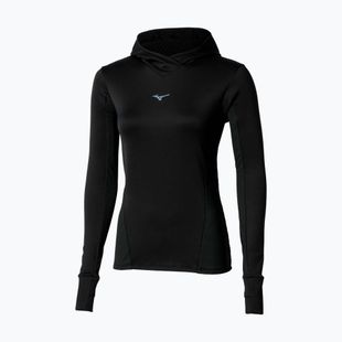 Moteriškas bėgimo džemperis Mizuno Active Warm Hooded black