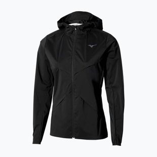 Moteriška bėgimo striukė Mizuno Tech Thermal Charge Hooded black