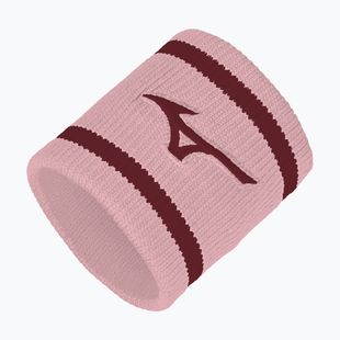 Riešo juosta Mizuno Wristband Short With Line 6P pinkesque/lava falls
