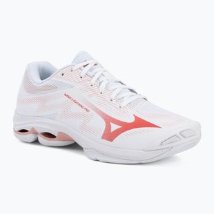 Moteriški tinklinio bateliai Mizuno Wave Lightning Pro white/rose elegance/lava falls