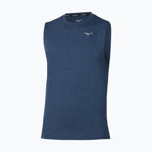 Vyriški bėgimo marškinėliai Mizuno Impulse Core Sleeveless estate blue