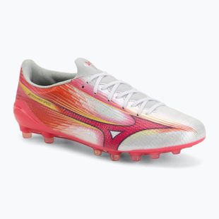 Futbolo batai Mizuno Alfa III Elite AG white/fuchsia purple