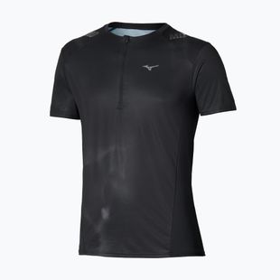 Vyriški bėgimo marškinėliai Mizuno Trail Graphic Tee black