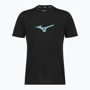 Vyriški bėgimo marškinėliai Mizuno Core Runbird Tee black