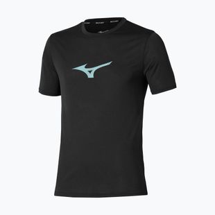Vyriški bėgimo marškinėliai Mizuno Core Runbird Tee black