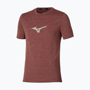 Vyriški bėgimo marškinėliai Mizuno Core Runbird Tee copper brown