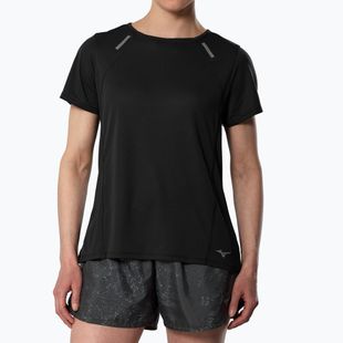 Moteriški bėgimo marškinėliai Mizuno Active DryAeroFlow Tee black